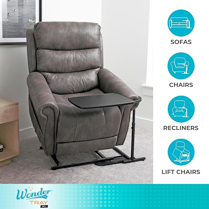Stander Wonder Tray, Adjustable Swivel Table, Extra-Large Computer Stand - Image 4