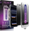 Matte Privacy Screen Protector for iPhone 17 Pro Max 6.9-Inch, Auto Dust Removal by Unknown