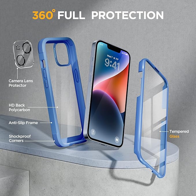 Miracase Glass Series Designed for iPhone 14 Plus Case 6.7 inch, 2023 Upgrade - Image 2
