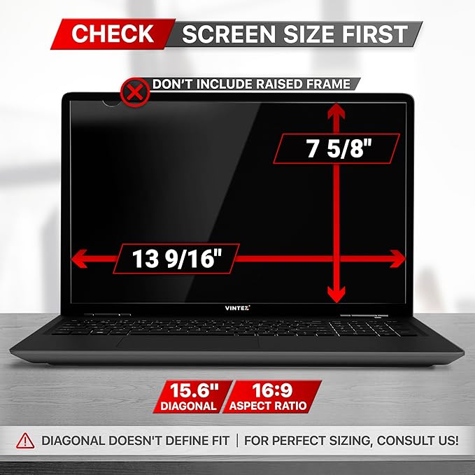 VINTEZ 15.6 Inch 16:9 Privacy Screen - Image 4