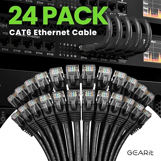 GearIT Cat 6 Ethernet Cable Pack - Image 2
