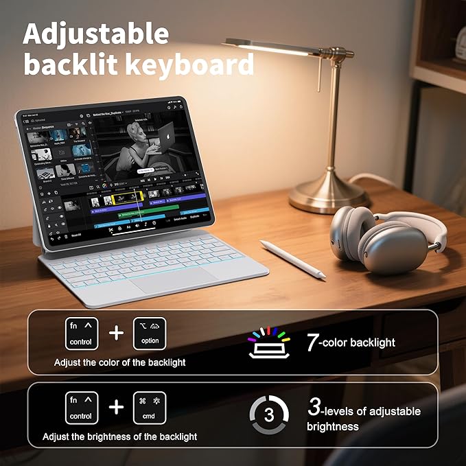 iPad Air 13 Inch Case Keyboard & iPad Pro 12.9 inch Magic Keyboard - Image 5