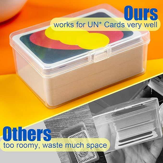 4 Pcs Playing Card Case, Works for 112 Standard UN* Cards And Other Same Or - Image 5