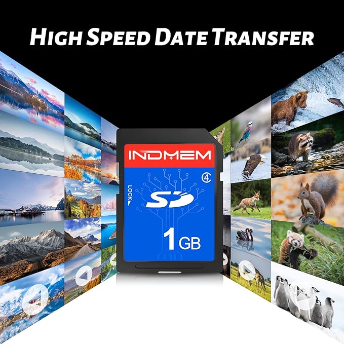 INDMEM SD Card 1GB, 10 Packs Class 4 1GB Flash Memory Card MLC Standard Secure - Image 6