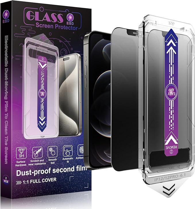 2 Pack Matte Privacy Screen Protector by SHANG+PIN+JIA