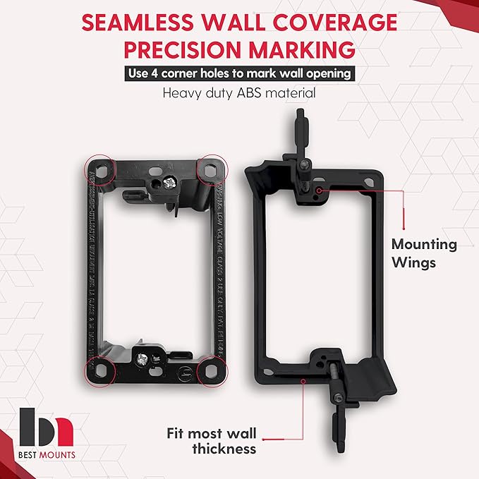 2 Pack In Wall Cable Management Kit - Image 3