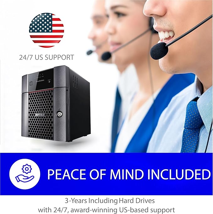 BUFFALO TeraStation Essentials 4-Bay Value-Focused Desktop NAS 32TB - Image 8