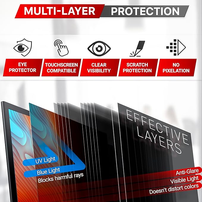 VINTEZ 15.6 Inch 16:9 Privacy Screen - Image 8