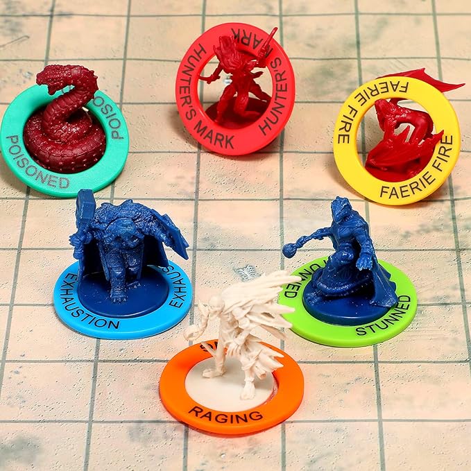 Upgraded ALIZERO DND Miniatures Condition Rings - Image 5