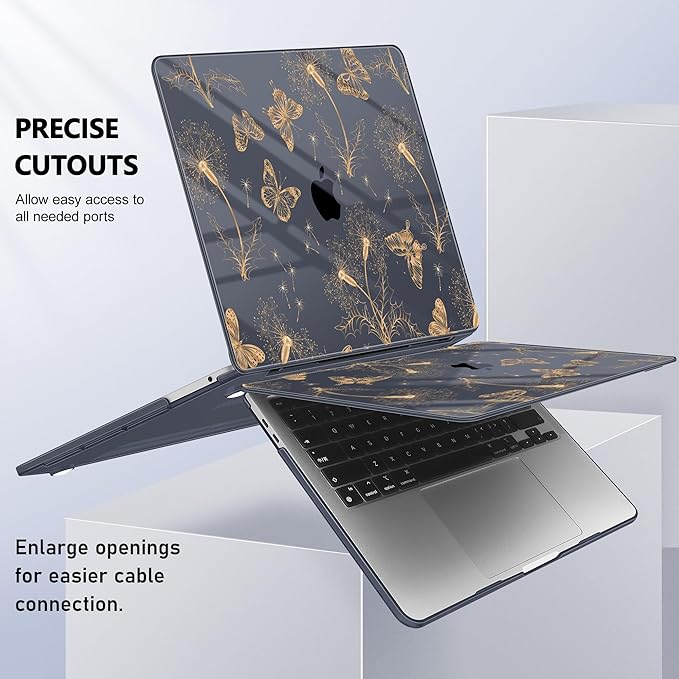 Case for MacBook Pro 13 inch with/Without Touch Bar, Hard Shell + Keyboard - Image 8