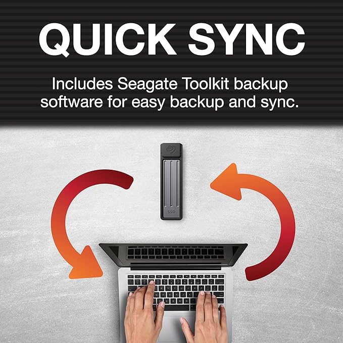 Seagate Ultra Compact 2TB, Portable SSD, USB 3.2 Gen2, IP54 Water Dust and 3m - Image 11