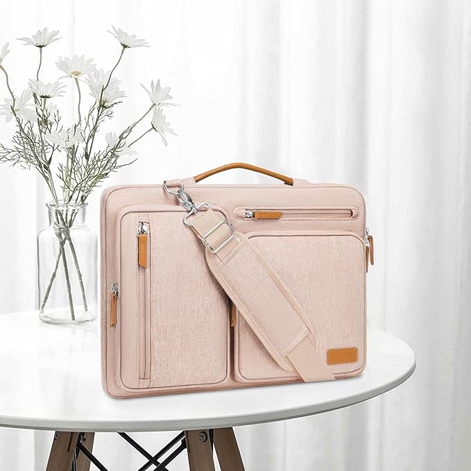 MOSISO 360 Protective Laptop Shoulder Bag, 15 inch Computer Bag Compatible - Image 7