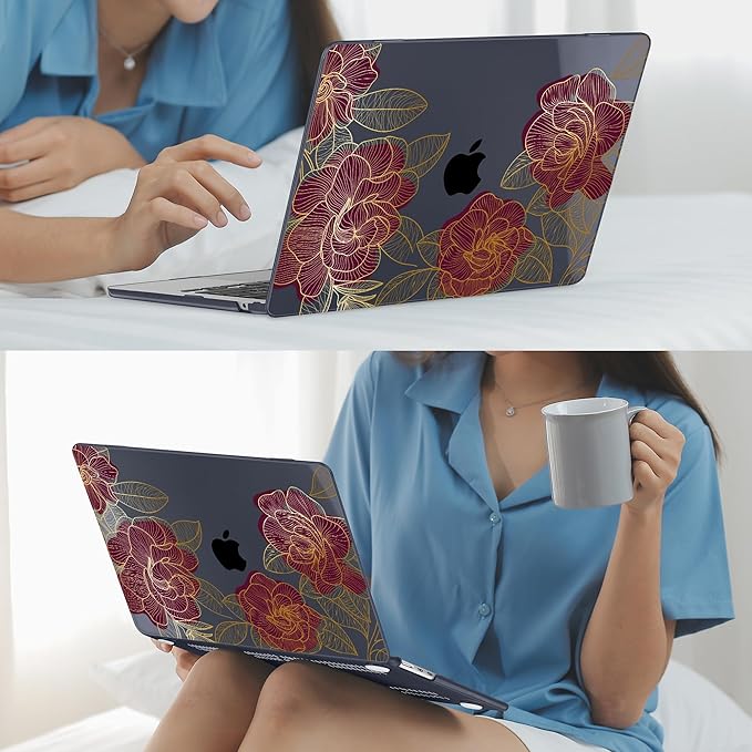 Mektron for 2025 M4 MacBook Air 13.6 Inch A3240 Case Fits 2023 A2681 M2 2024 - Image 5
