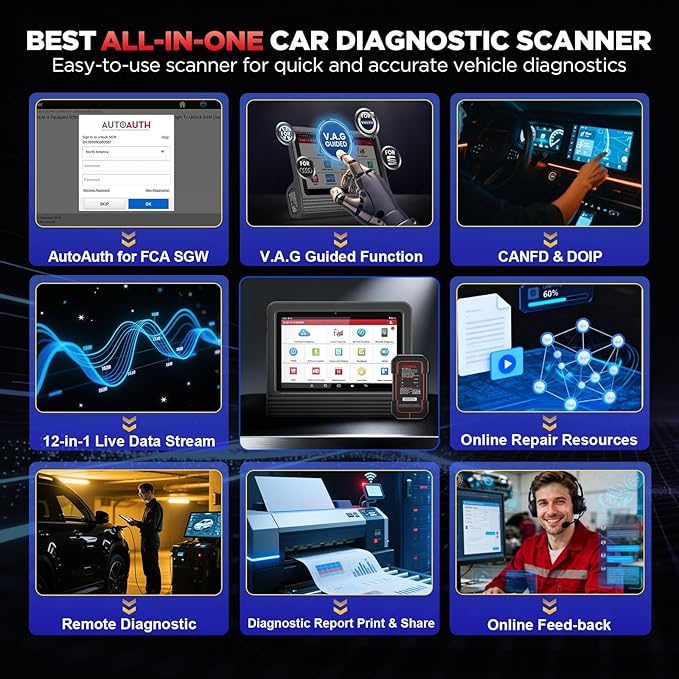 LAUNCH X431 Pro V5.0 2025 New Generation Automotive Diagnostic Scanner Tool - Image 7