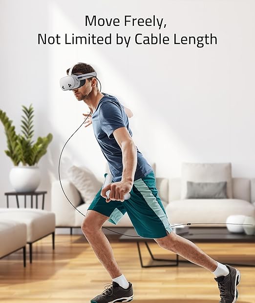 Syntech Link Cable 33 FT with Signal Booster Compatible with Meta/Oculus Quest 3 - Image 6