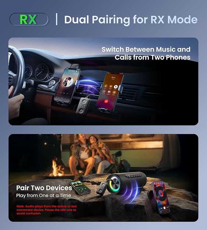 Unique Design Bluetooth 5.4 Transmitter Receiver - Image 5