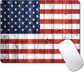 American Flag Wood Custom Mouse Pad by IMAYONDIA