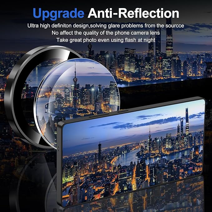 for Samsung Galaxy S25 Ultra Camera Lens Protector, Individual Metal Ring - Image 4