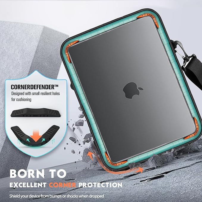 MoKo 12.9 Inch Tablet Sleeve Bag Carrying Case - Image 4