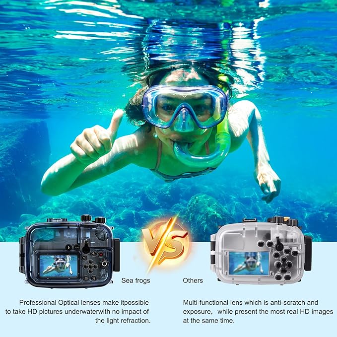 Sea frogs Waterproof Camera Housing Compatible - Image 4