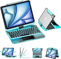 GUSGU Transparent Case with Wireless Keyboard only by GUSGU