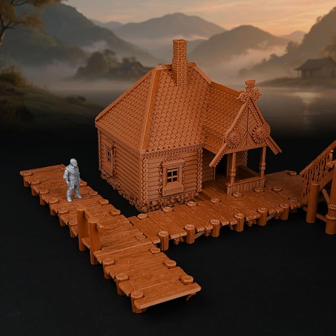 Modular Wharf RPG Terrain Set for Tabletop Roleplaying – Highly Detailed DND - Image 4