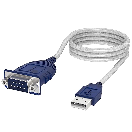 SABRENT USB 2.0 to Serial DB 9 RS 232 Converter Cable, Prolific Chipset by SABRENT