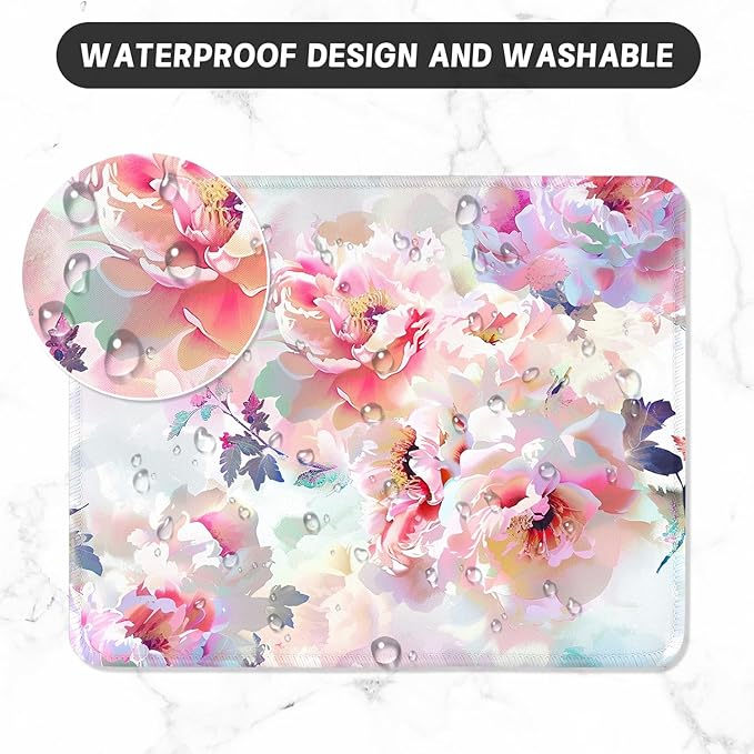 ITNRSIIET Mouse Pad with Stitched Edge Premium Textured Smooth Precise - Image 5