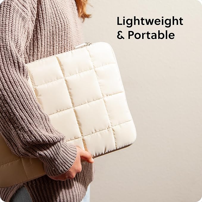 U Brands Nylon Puffer Large Laptop Case, 10.5" x 15", Computer Bag - Image 5