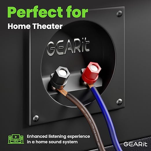 GEARit Speaker Wire 14 Gauge, Speaker Cable 100ft - Image 5
