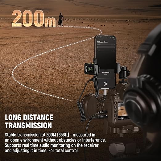 NEEWER CM28 PRO Wireless Lavalier Lapel Microphone System - Image 8
