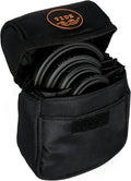 Tide Optics Filter Pouch | Holds 5 Filters Up to 86mm | Durable Protective Case by TideOptics