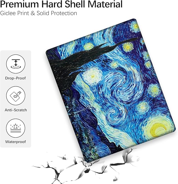Compatible with MacBook Pro 13 inch Art Case Skin, 2020-2018 Release A1708 - Image 4