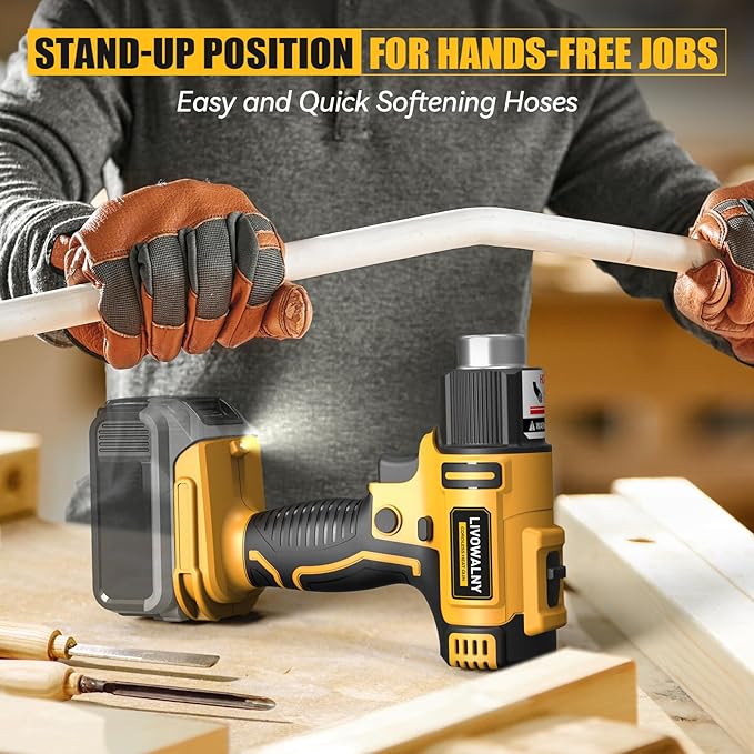 LIVOWALNY Cordless Heat Gun Compatible - Image 6