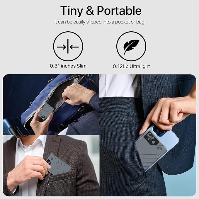 Ai Voice Recorder, Note Voice to Text Recorder W/Magnetic Case, App Control - Image 5