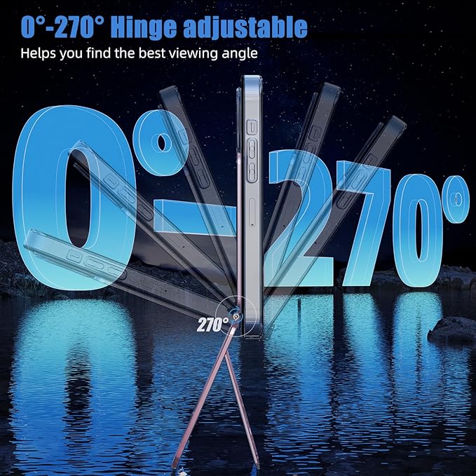 Magnetic Tripod for iPhone, Aluminium Phone Tripod Stand Compatible - Image 3