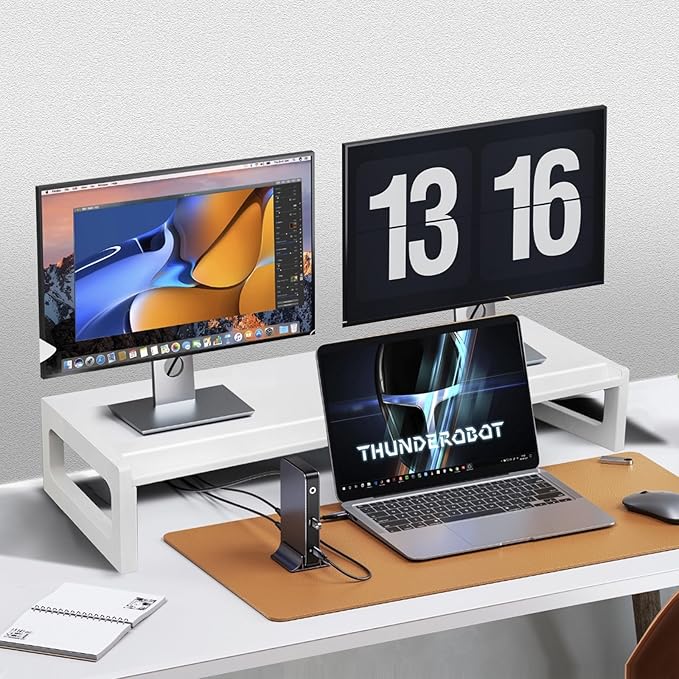 Dual Monitor Stand Riser – 28-Inch Computer Monitor Stand - Image 8
