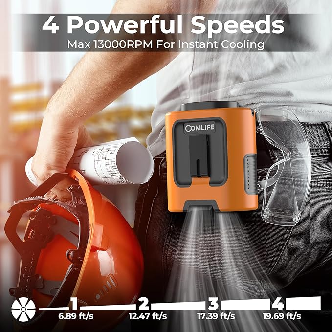 Portable Mini Waist Fan - Image 3