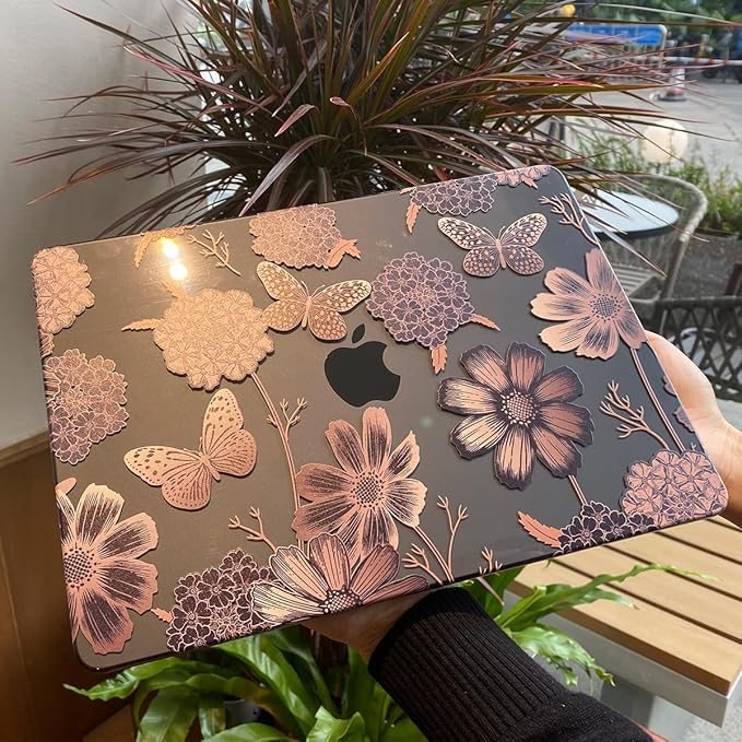 Teryeefi for MacBook Air 13 inch Case 2021 2020 2019 2018 Release, Plastic Hard - Image 3