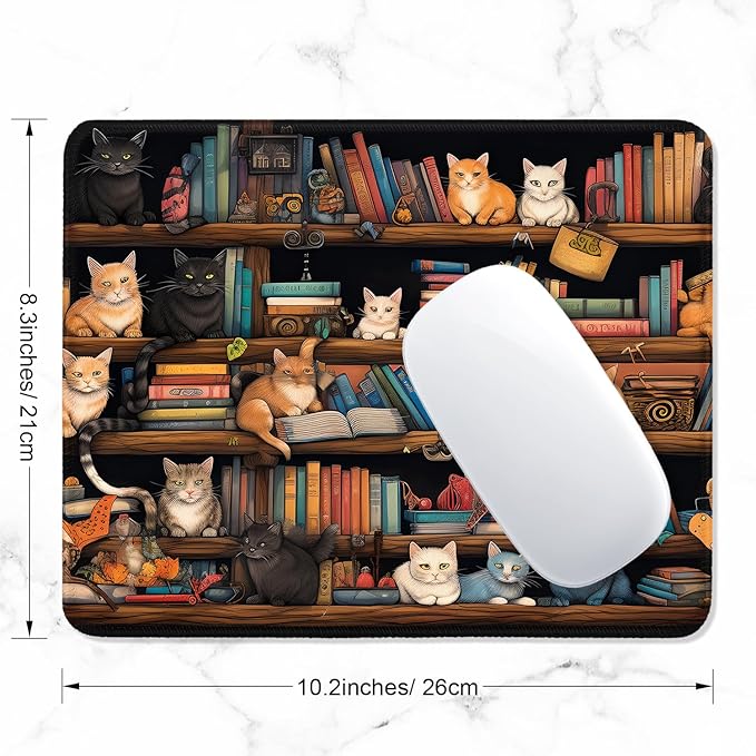 ITNRSIIET Mouse Pad with Stitched Edge Premium Textured Smooth Precise - Image 2