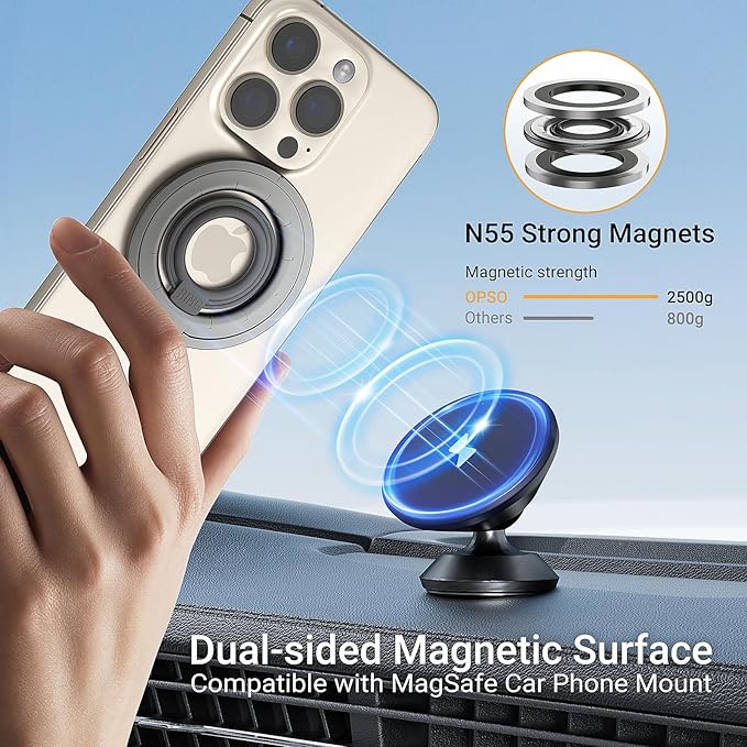 OPSO Magnetic Phone Ring Holder - Image 2