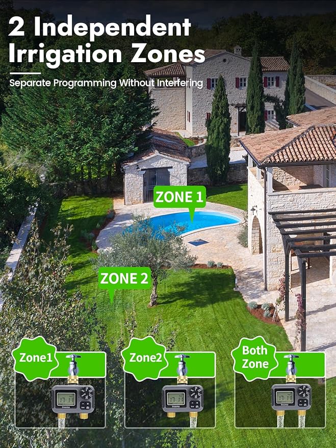 Insoma 2 Outlets Sprinkler Timer - Image 2