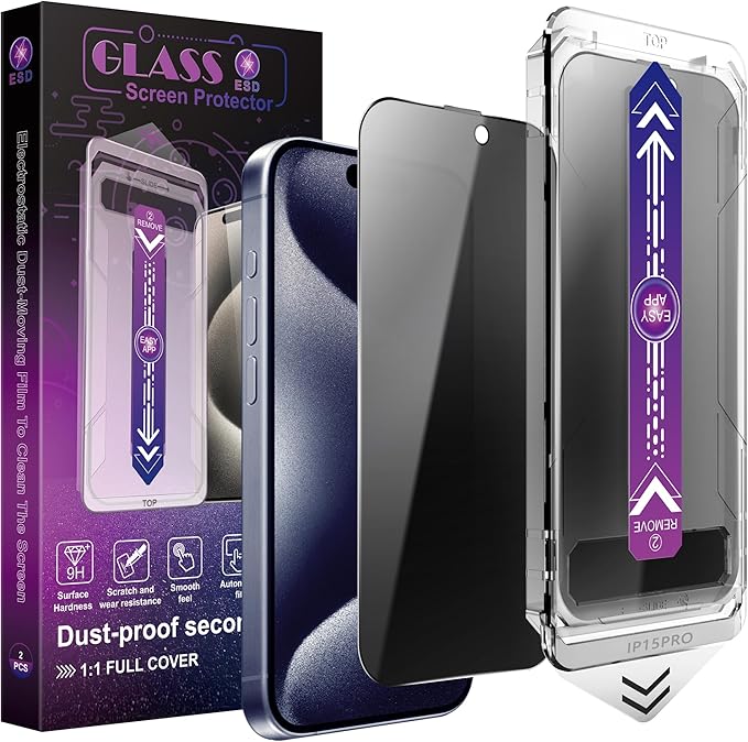 2 Pack Privacy Screen Protector by Unknown