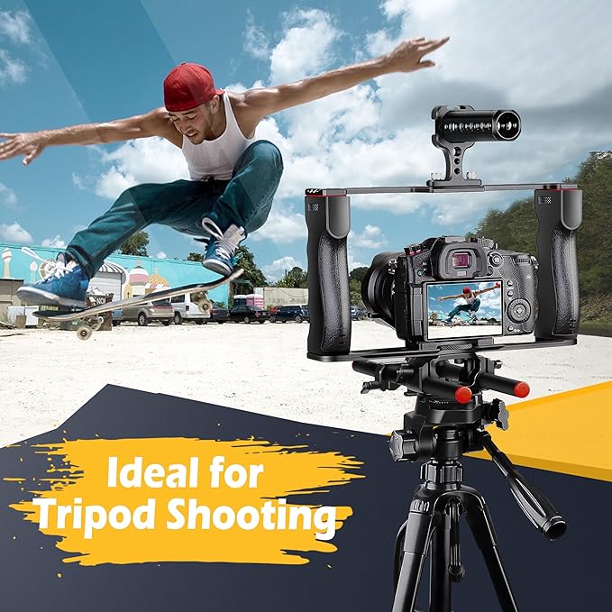 Zeadio Camera Video Rig Cage, Filmmaking Movie Making Rig - Image 3