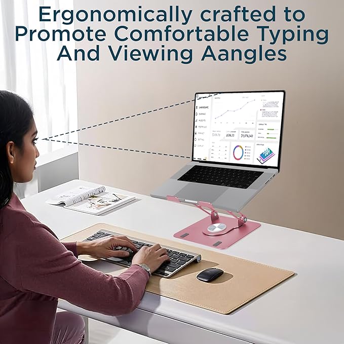 Uncaged Ergonomics Swivel Laptop Stand - Image 10