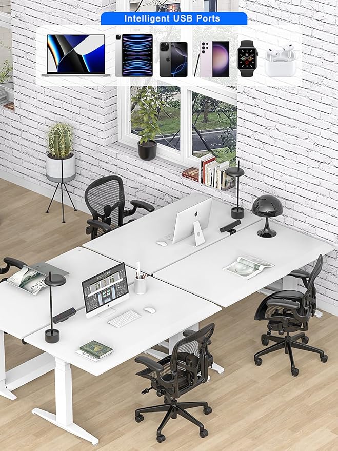 Desk Clamp Power Strip with 65W USB-C&USB A Ports 3 AC Outlet, Nightstand Edge - Image 9