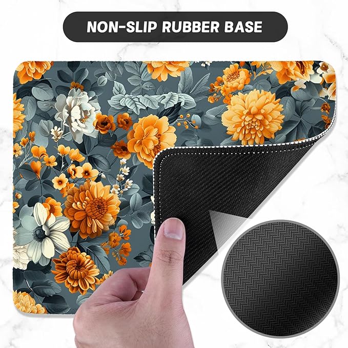 ITNRSIIET Mouse Pad with Stitched Edge Premium Textured Smooth Precise - Image 3