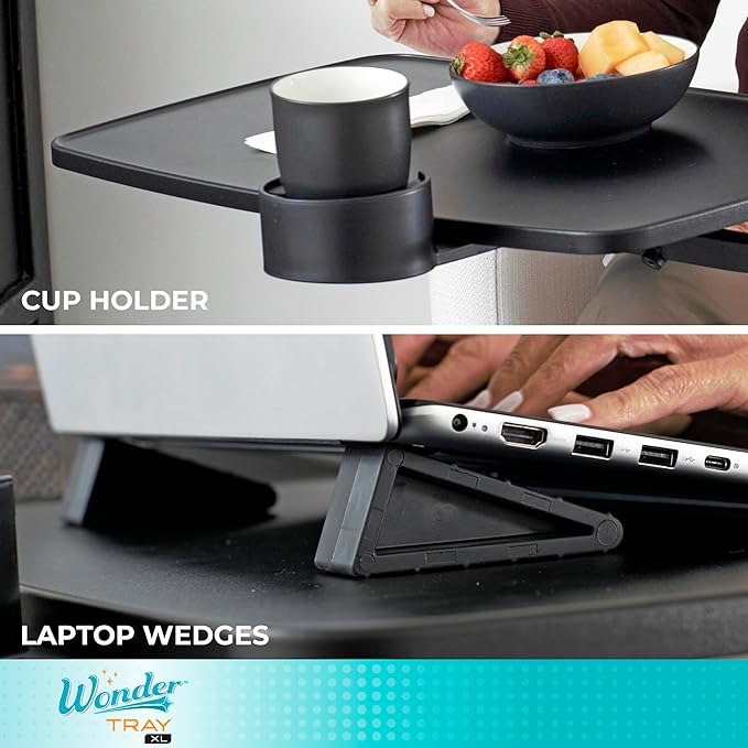 Stander Wonder Tray, Adjustable Swivel Table, Extra-Large Computer Stand - Image 7