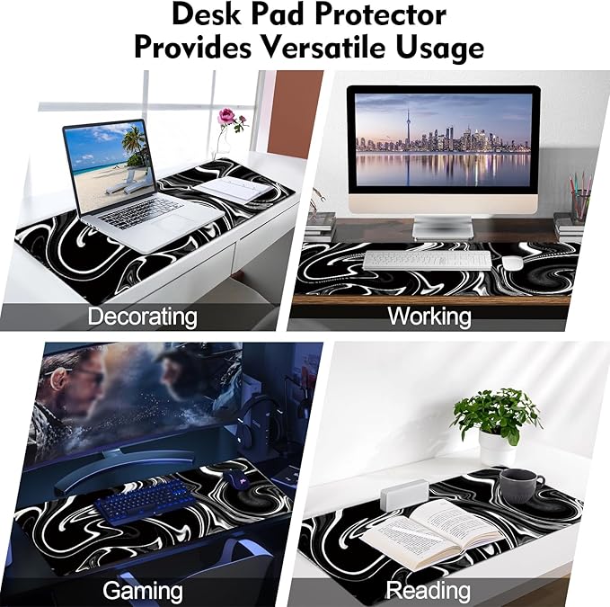 Gaming Mouse Mat Forest Background Pattern XXL XL Large Mouse Mat Long Extended - Image 7