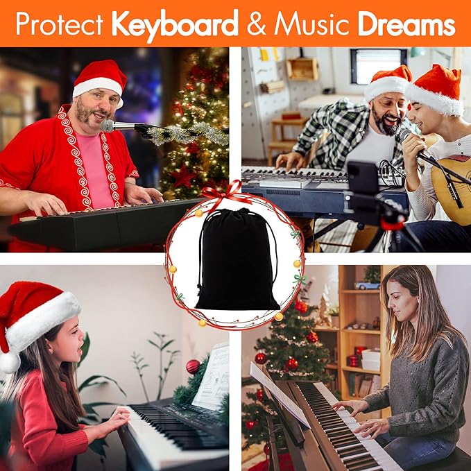 88 Keys Piano Keyboard Dust Cover, Music Dirt Proof Stretchy Electronic - Image 8